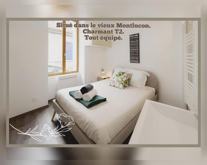 Charmant Deux Pieces Dans Le Vieux มงต์ลูซง ภายนอก รูปภาพ